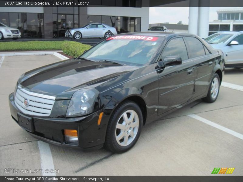 Black Raven / Ebony 2007 Cadillac CTS Sedan