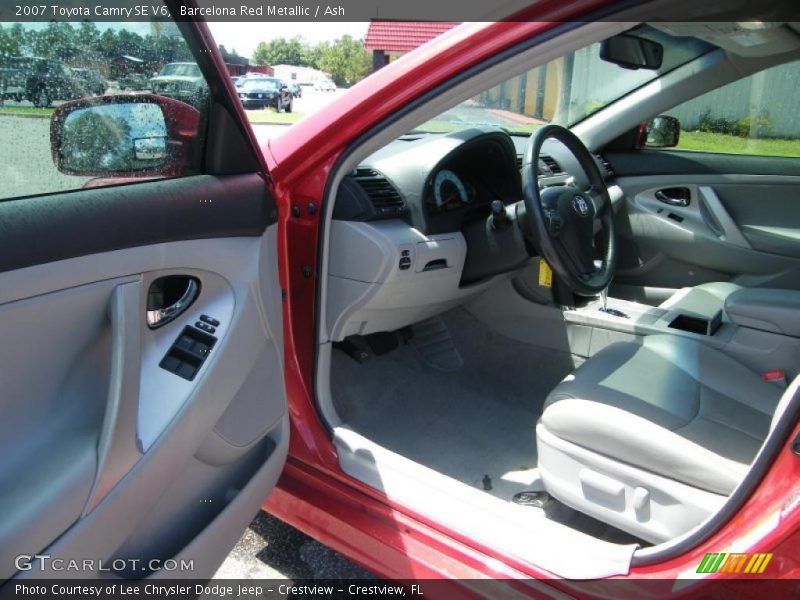 Barcelona Red Metallic / Ash 2007 Toyota Camry SE V6