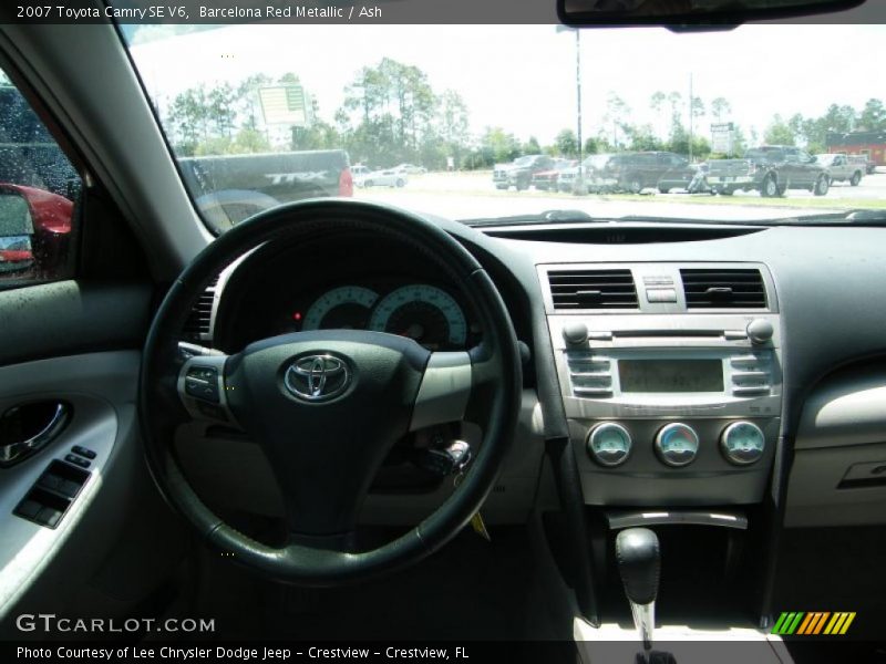 Barcelona Red Metallic / Ash 2007 Toyota Camry SE V6