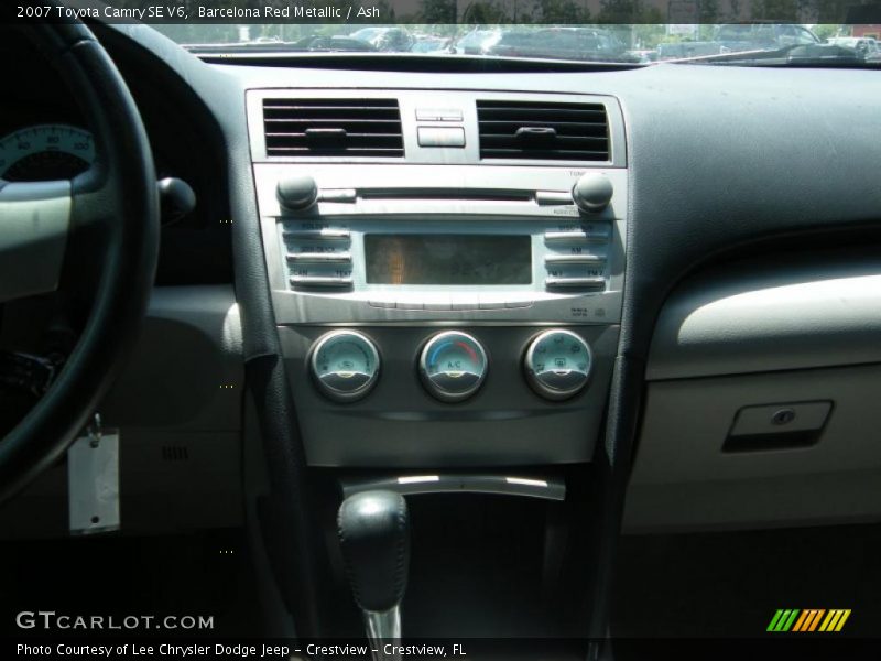 Barcelona Red Metallic / Ash 2007 Toyota Camry SE V6