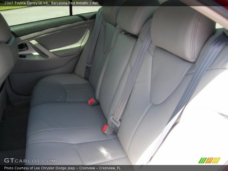 Barcelona Red Metallic / Ash 2007 Toyota Camry SE V6
