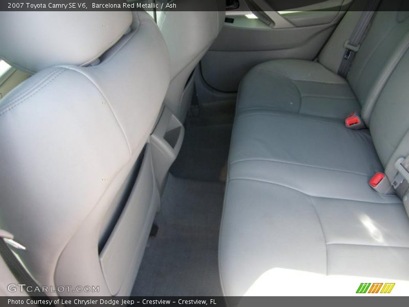 Barcelona Red Metallic / Ash 2007 Toyota Camry SE V6