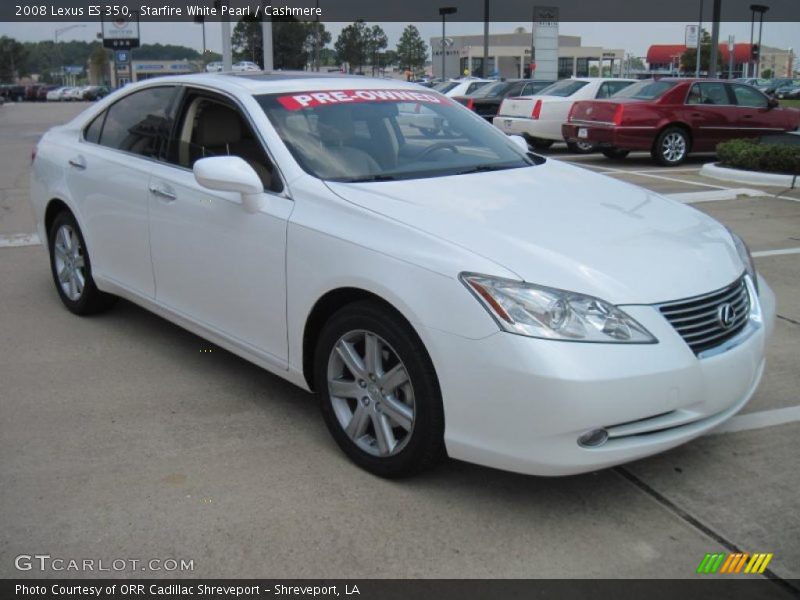 Starfire White Pearl / Cashmere 2008 Lexus ES 350