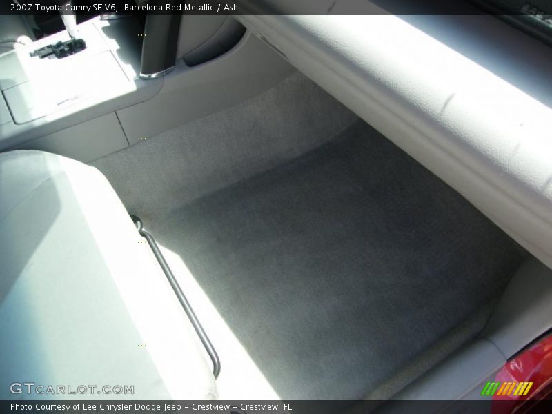 Barcelona Red Metallic / Ash 2007 Toyota Camry SE V6