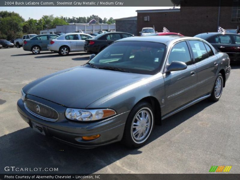 Steelmist Gray Metallic / Medium Gray 2004 Buick LeSabre Custom