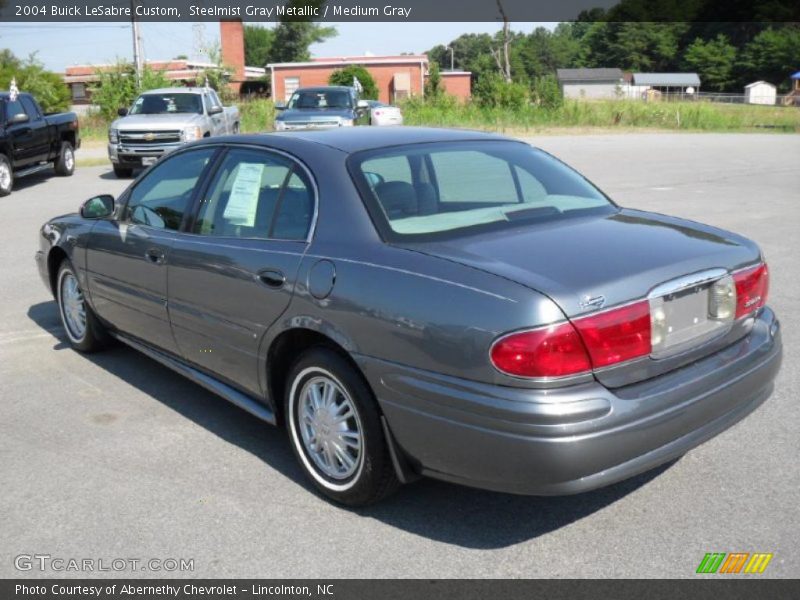 Steelmist Gray Metallic / Medium Gray 2004 Buick LeSabre Custom