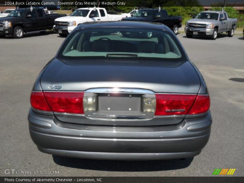 Steelmist Gray Metallic / Medium Gray 2004 Buick LeSabre Custom