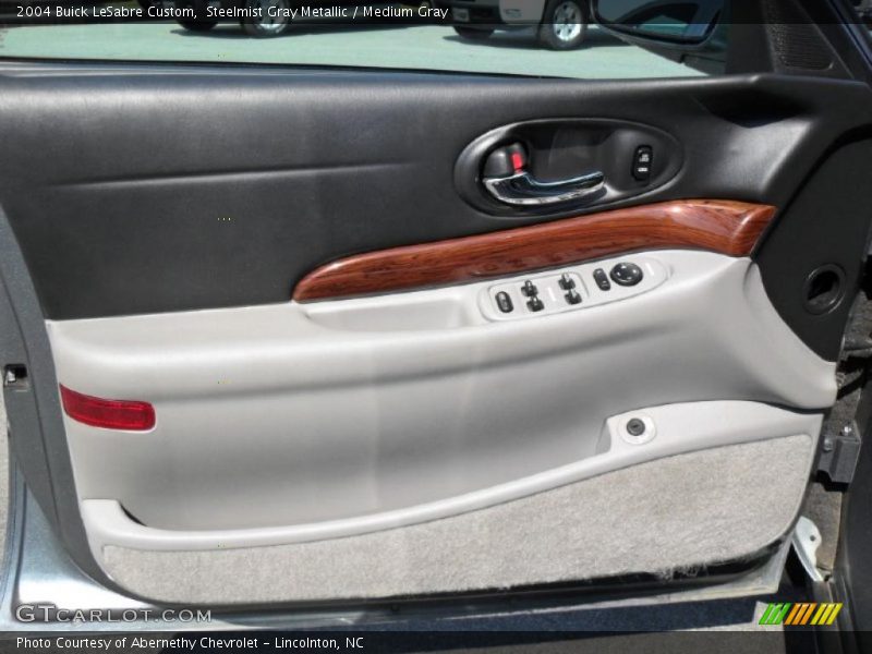 Steelmist Gray Metallic / Medium Gray 2004 Buick LeSabre Custom