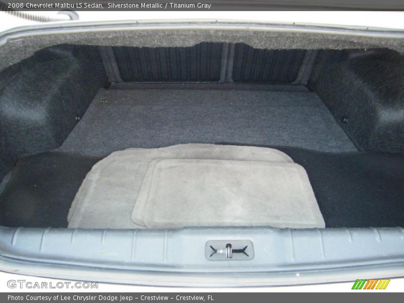 Silverstone Metallic / Titanium Gray 2008 Chevrolet Malibu LS Sedan