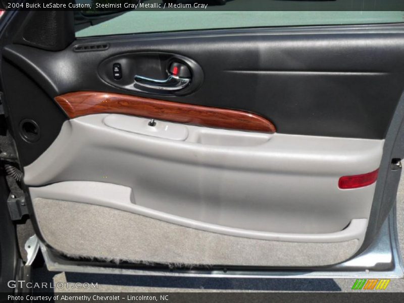Steelmist Gray Metallic / Medium Gray 2004 Buick LeSabre Custom