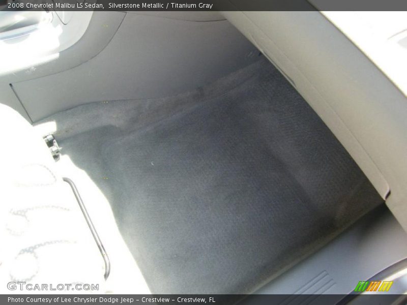 Silverstone Metallic / Titanium Gray 2008 Chevrolet Malibu LS Sedan