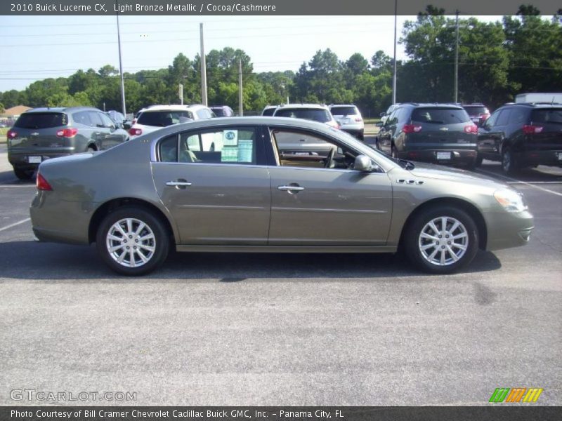 Light Bronze Metallic / Cocoa/Cashmere 2010 Buick Lucerne CX