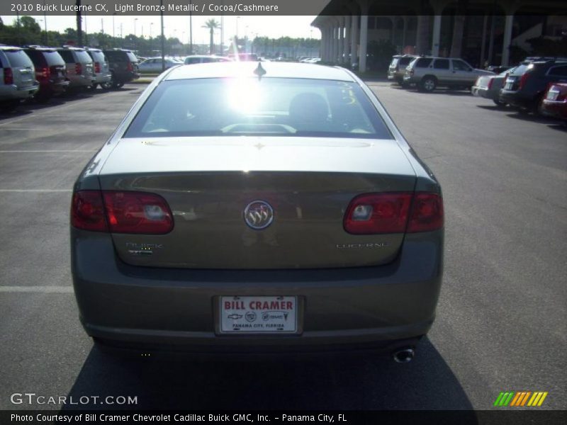 Light Bronze Metallic / Cocoa/Cashmere 2010 Buick Lucerne CX