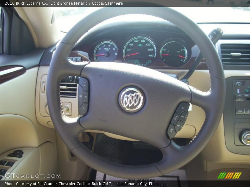 Light Bronze Metallic / Cocoa/Cashmere 2010 Buick Lucerne CX