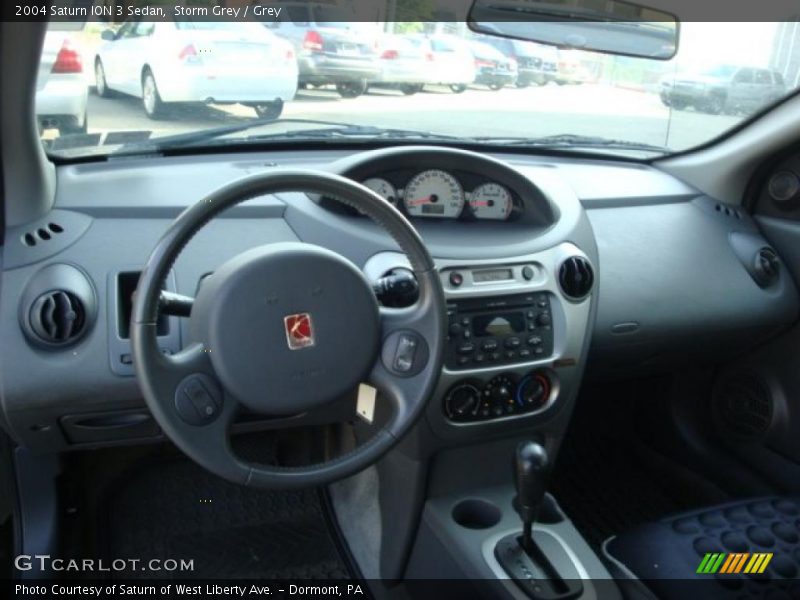 Storm Grey / Grey 2004 Saturn ION 3 Sedan