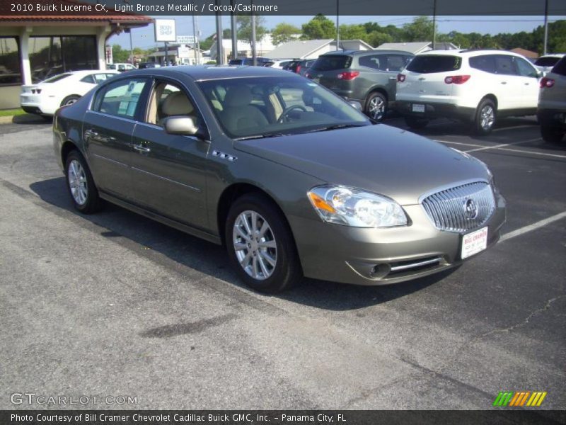 Light Bronze Metallic / Cocoa/Cashmere 2010 Buick Lucerne CX