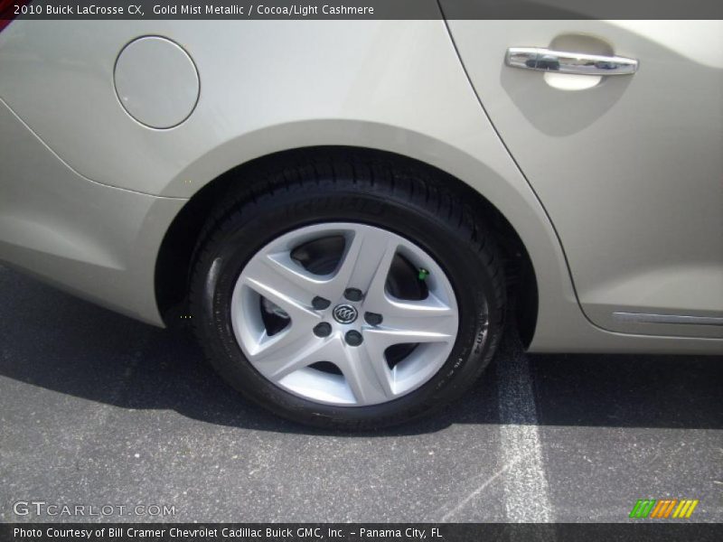 Gold Mist Metallic / Cocoa/Light Cashmere 2010 Buick LaCrosse CX