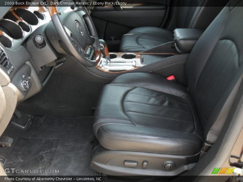 Dark Crimson Metallic / Ebony Black/Ebony 2009 Buick Enclave CXL