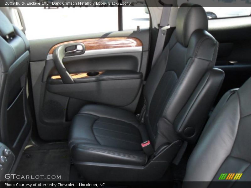 Dark Crimson Metallic / Ebony Black/Ebony 2009 Buick Enclave CXL