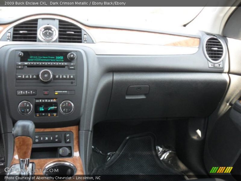 Dark Crimson Metallic / Ebony Black/Ebony 2009 Buick Enclave CXL