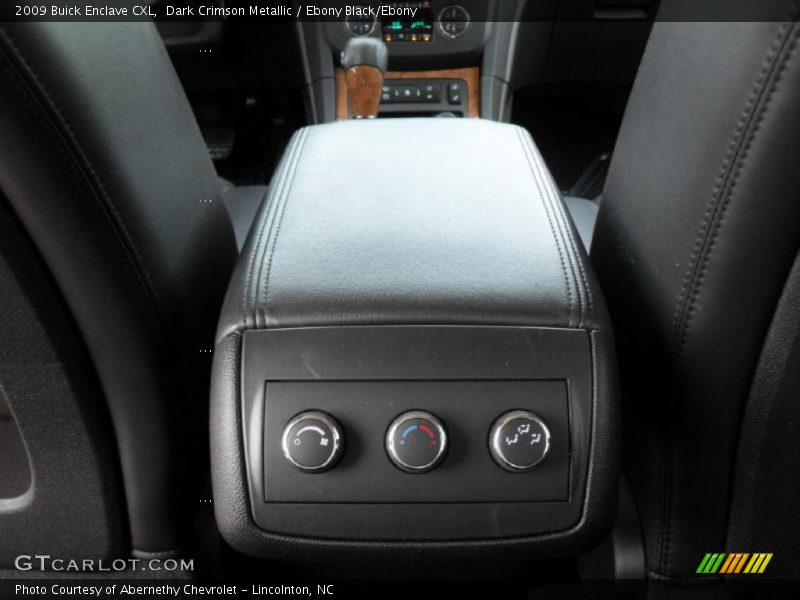 Dark Crimson Metallic / Ebony Black/Ebony 2009 Buick Enclave CXL