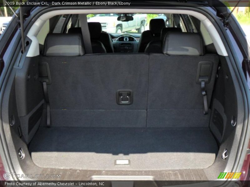 Dark Crimson Metallic / Ebony Black/Ebony 2009 Buick Enclave CXL