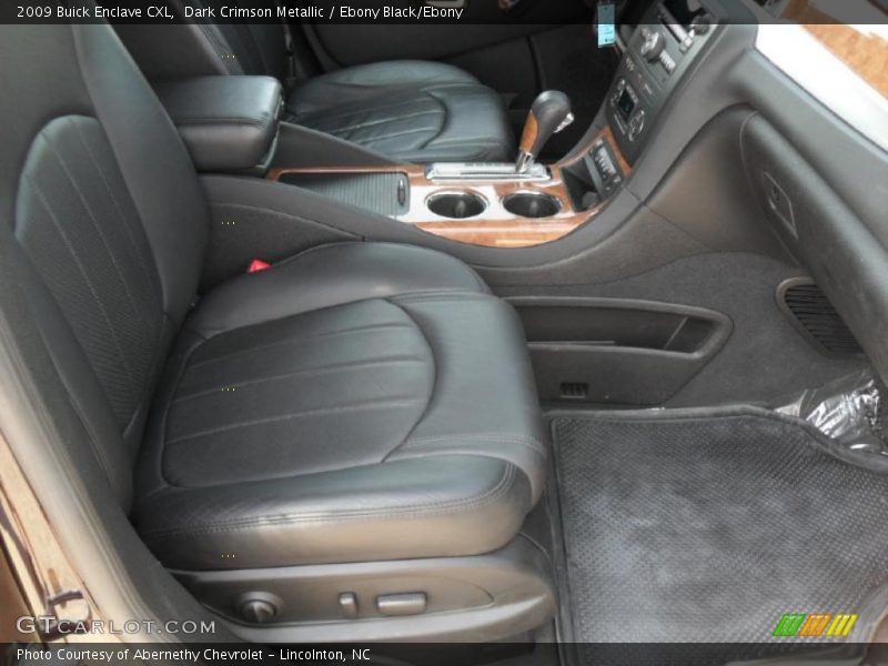 Dark Crimson Metallic / Ebony Black/Ebony 2009 Buick Enclave CXL