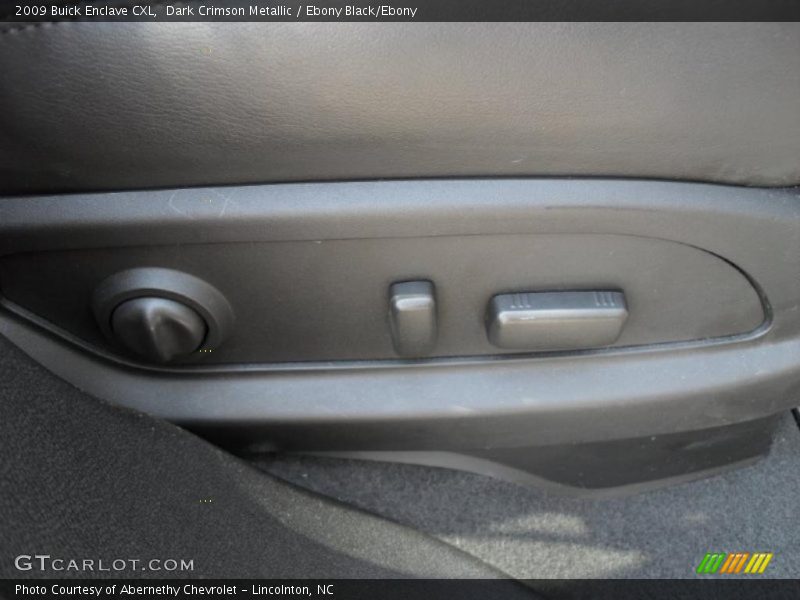 Dark Crimson Metallic / Ebony Black/Ebony 2009 Buick Enclave CXL