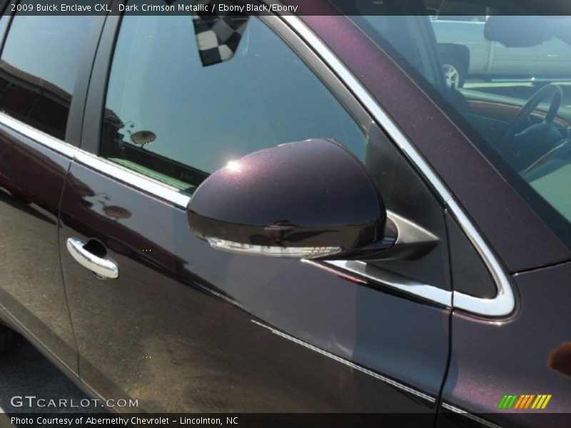Dark Crimson Metallic / Ebony Black/Ebony 2009 Buick Enclave CXL