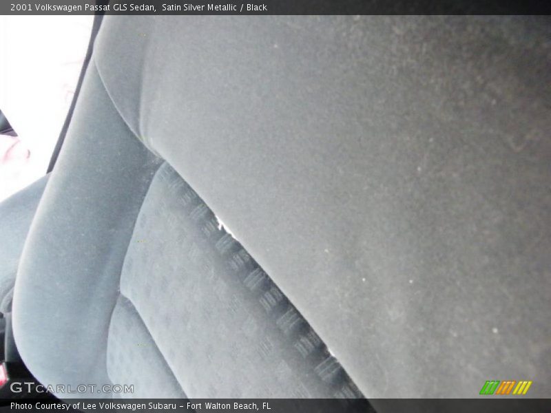 Satin Silver Metallic / Black 2001 Volkswagen Passat GLS Sedan