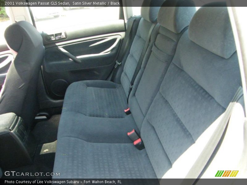 Satin Silver Metallic / Black 2001 Volkswagen Passat GLS Sedan