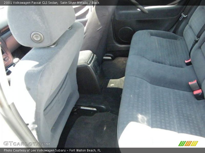 Satin Silver Metallic / Black 2001 Volkswagen Passat GLS Sedan