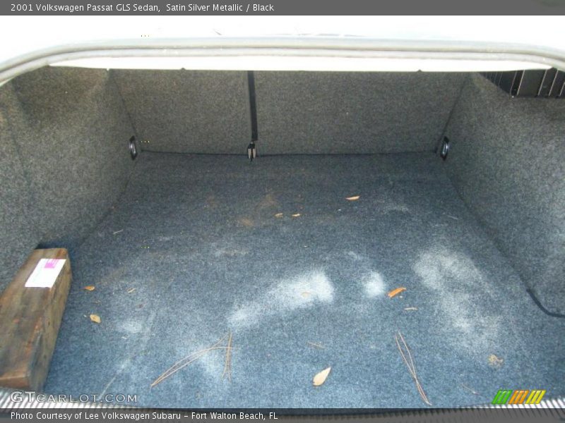 Satin Silver Metallic / Black 2001 Volkswagen Passat GLS Sedan