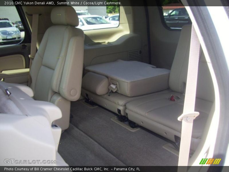 Summit White / Cocoa/Light Cashmere 2010 GMC Yukon Denali AWD