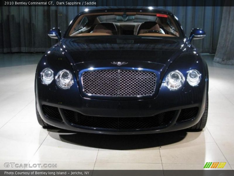 Dark Sapphire / Saddle 2010 Bentley Continental GT