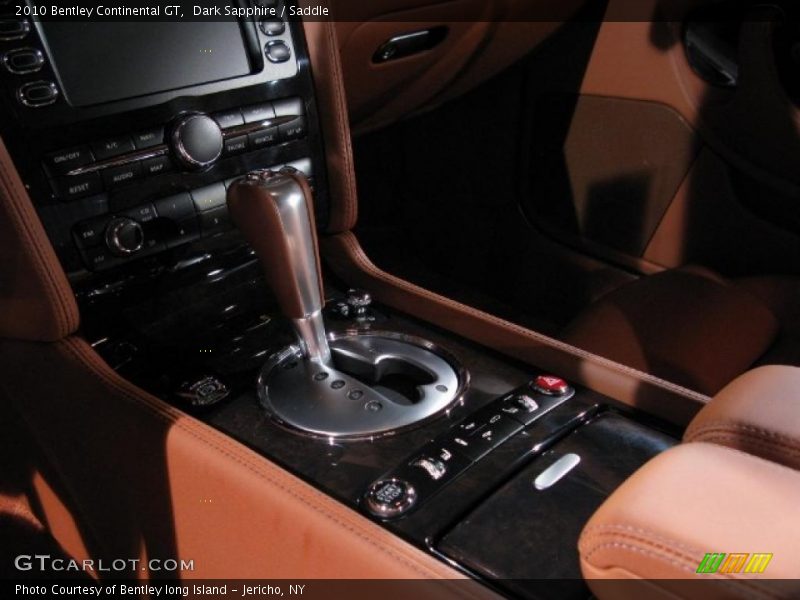 Dark Sapphire / Saddle 2010 Bentley Continental GT