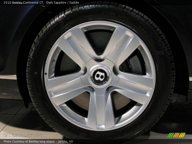 Dark Sapphire / Saddle 2010 Bentley Continental GT