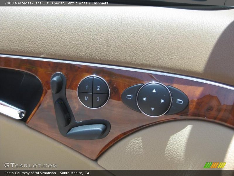 Arctic White / Cashmere 2008 Mercedes-Benz E 350 Sedan