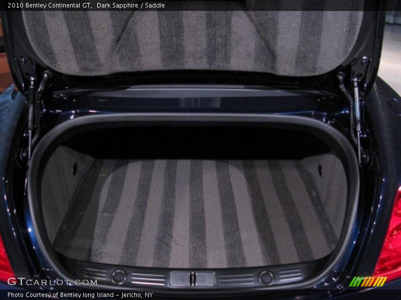 Dark Sapphire / Saddle 2010 Bentley Continental GT