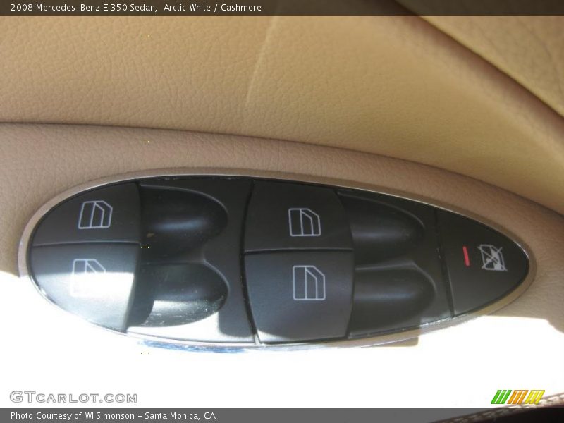 Arctic White / Cashmere 2008 Mercedes-Benz E 350 Sedan