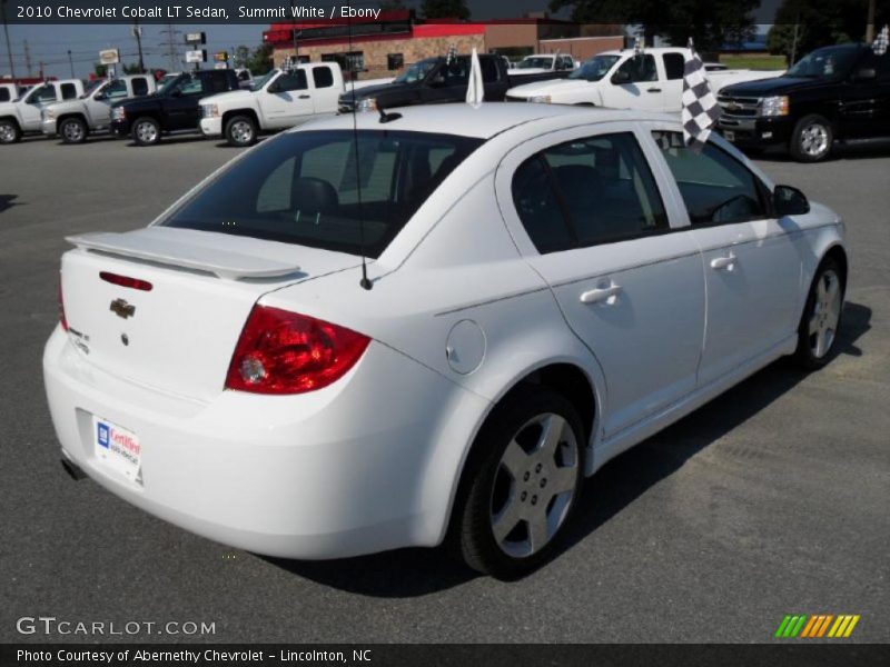 Summit White / Ebony 2010 Chevrolet Cobalt LT Sedan