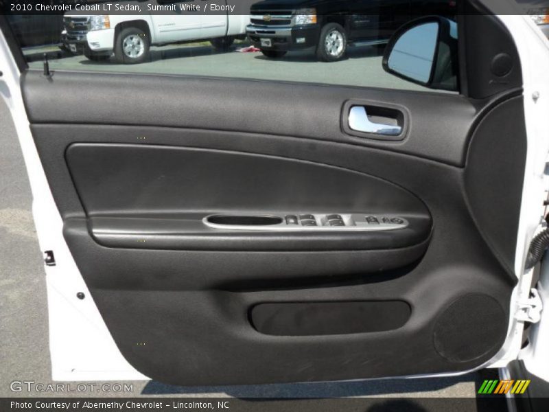 Summit White / Ebony 2010 Chevrolet Cobalt LT Sedan