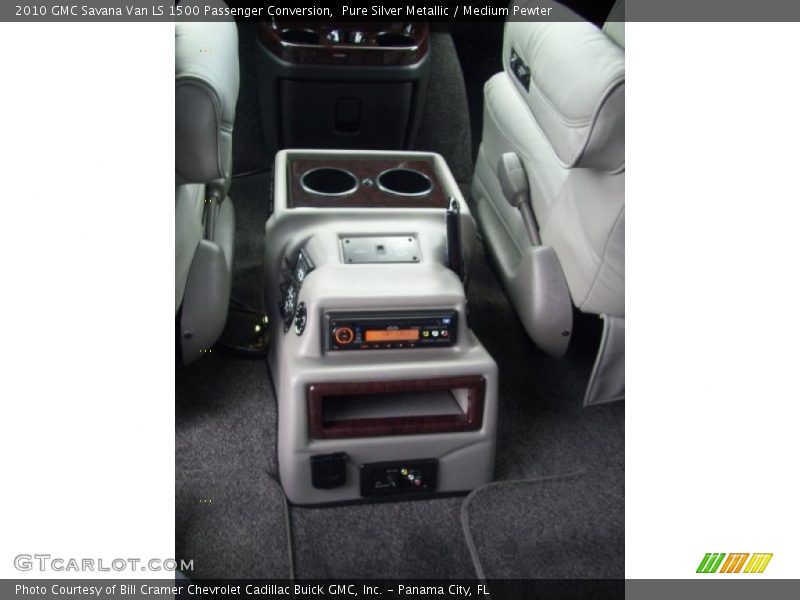 Pure Silver Metallic / Medium Pewter 2010 GMC Savana Van LS 1500 Passenger Conversion
