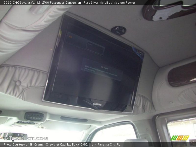 Pure Silver Metallic / Medium Pewter 2010 GMC Savana Van LS 1500 Passenger Conversion