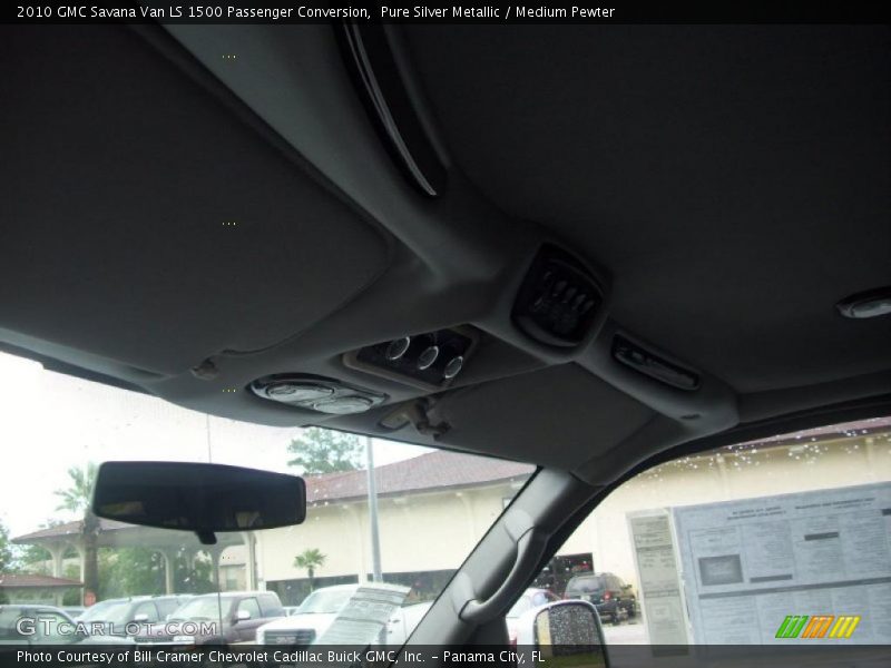 Pure Silver Metallic / Medium Pewter 2010 GMC Savana Van LS 1500 Passenger Conversion