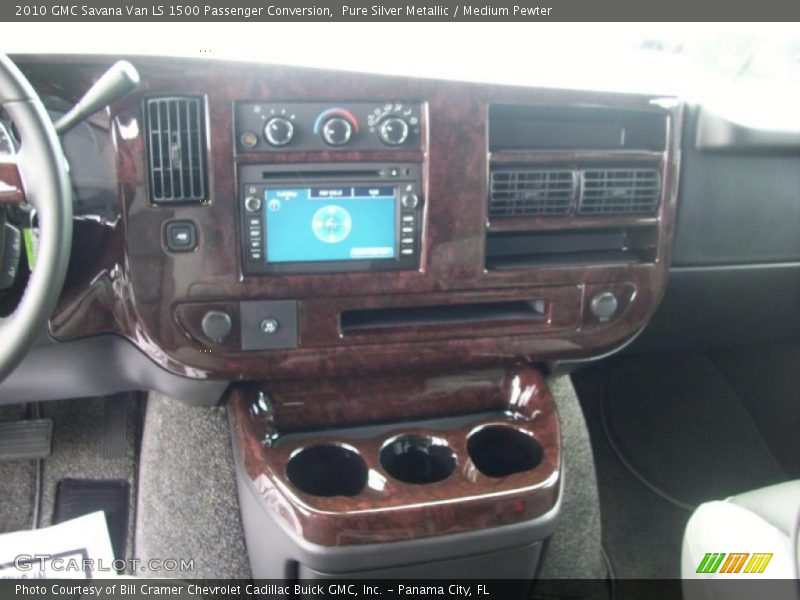 Pure Silver Metallic / Medium Pewter 2010 GMC Savana Van LS 1500 Passenger Conversion
