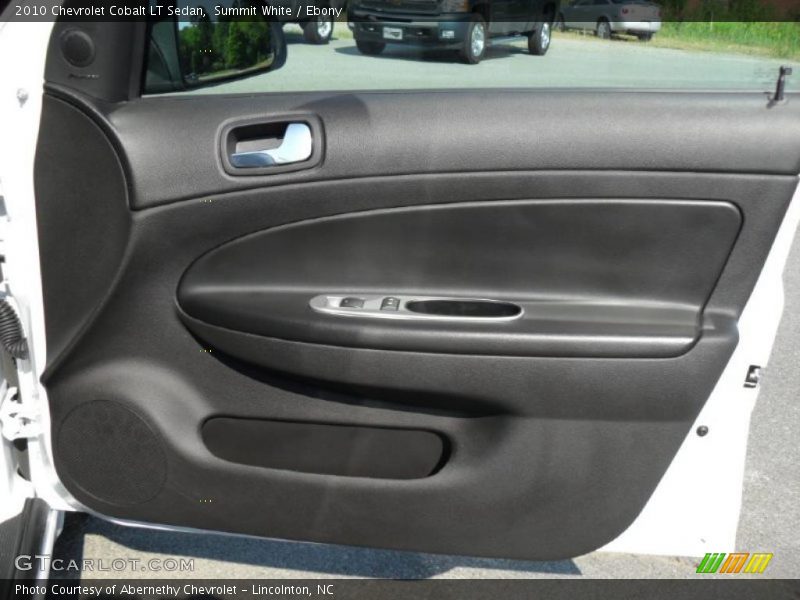 Summit White / Ebony 2010 Chevrolet Cobalt LT Sedan