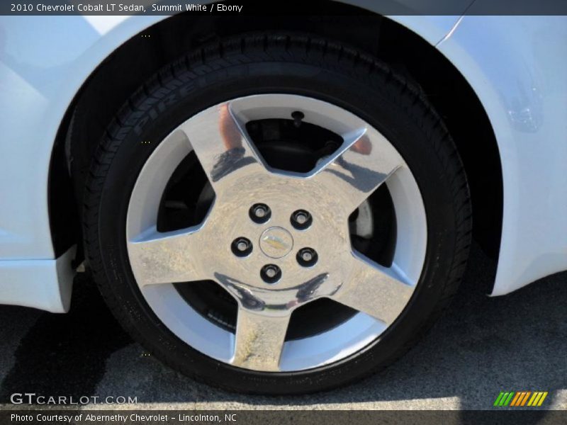 Summit White / Ebony 2010 Chevrolet Cobalt LT Sedan