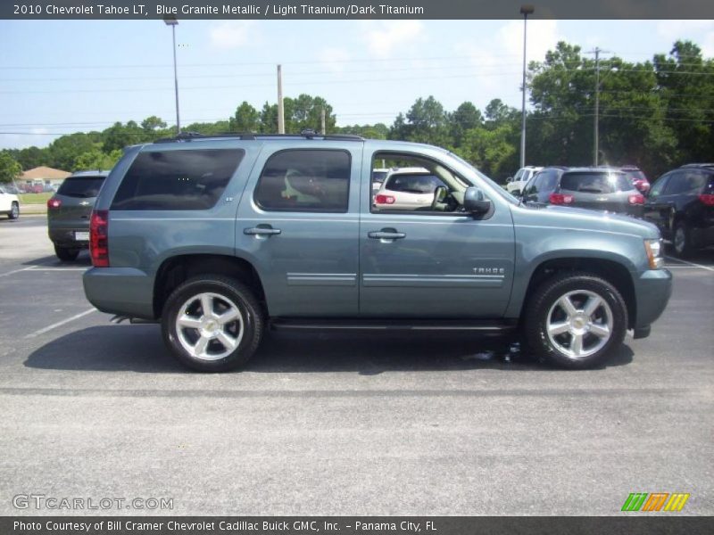 Blue Granite Metallic / Light Titanium/Dark Titanium 2010 Chevrolet Tahoe LT