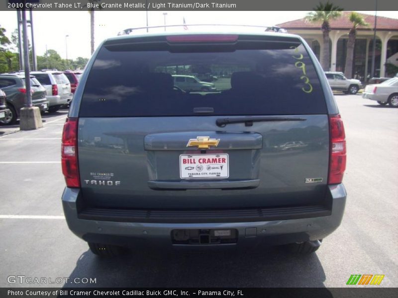 Blue Granite Metallic / Light Titanium/Dark Titanium 2010 Chevrolet Tahoe LT